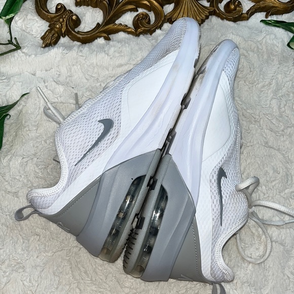 Gray and White Nike Air Sneakers - Picture 4 of 8